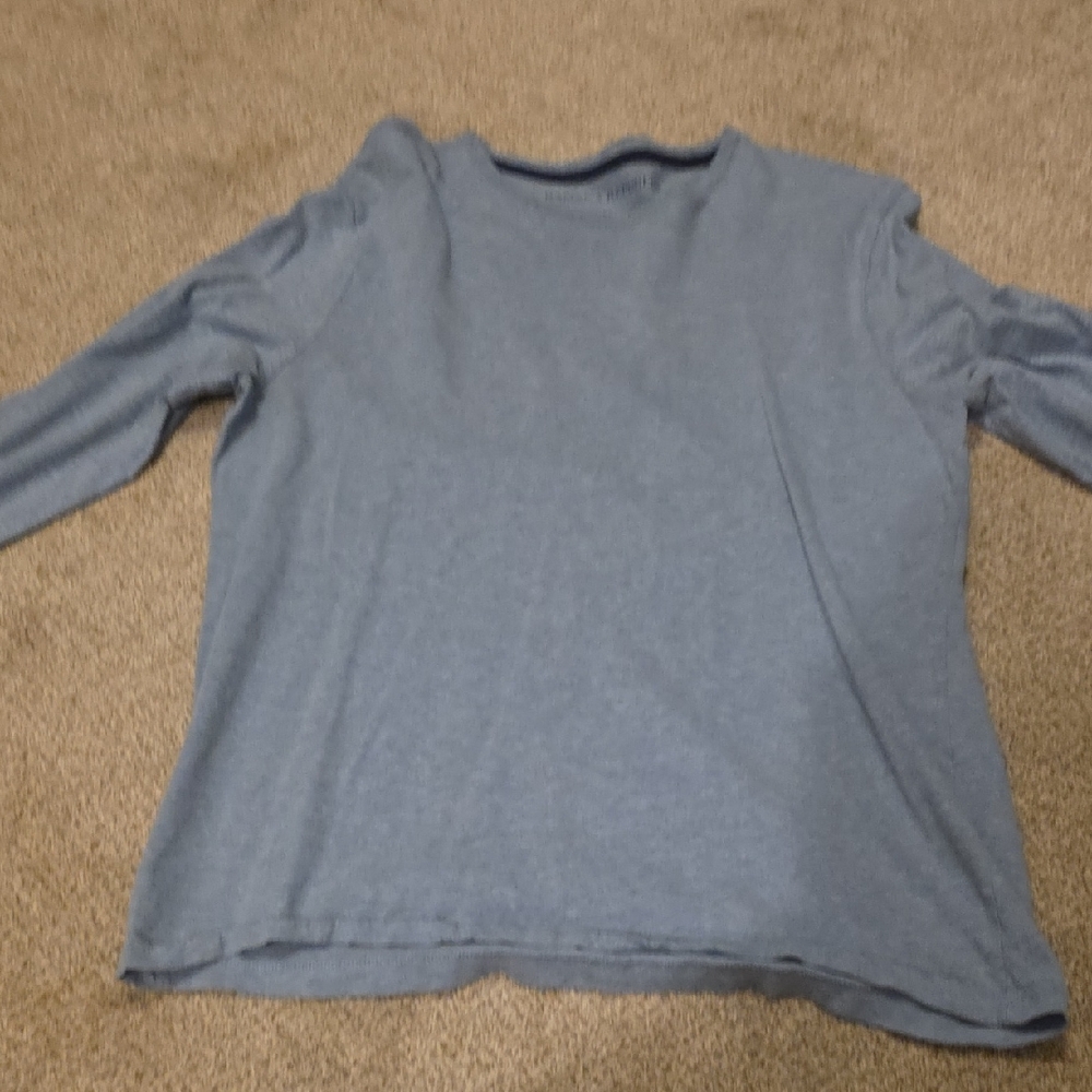Babana Republic Mens Blue Long Sleeve Shirt